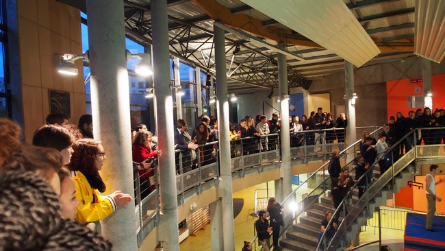 Public escalier