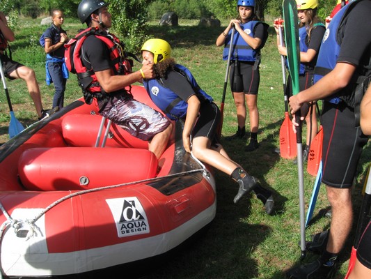 Remontee bateau